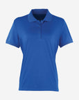 Damen Piqué-Poloshirt - Royal Blue