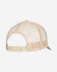 5-Panel Snap-Back Trucker Cap mit deinem Logo - Sand Rückseite